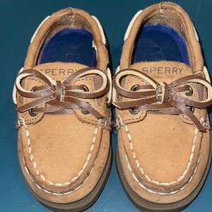 Sperry Top-Sider Authentic Boat Shoe - Toddler / Little Kid - Sahara